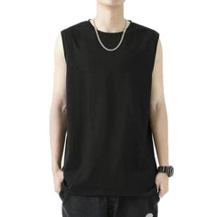 Sleeveless Men's Summer Sports Vest for Basketball and Fitness Activities