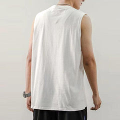 Sleeveless Men's Summer Sports Vest for Basketball and Fitness Activities