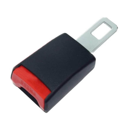 Car Maternity Child Seat Belt Extender 80 Cm for Safe Car Travel - black and red metal buckle extender for comfortable pregnancy car trips