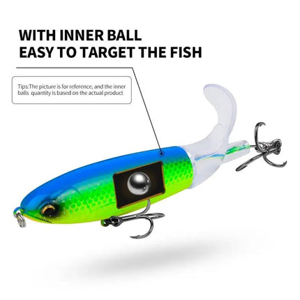 Proberos Floating Topwater Propeller Lure for Surface Fishing