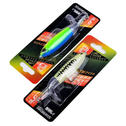 Proberos Floating Topwater Propeller Lure for Surface Fishing