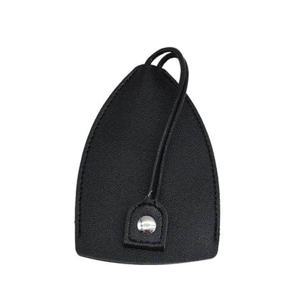 Pullout Personalized Ladies Car Key Bag Black For Home And Car Keys - compact black PU key organizer for home and car keys, lightweight protective pullout design