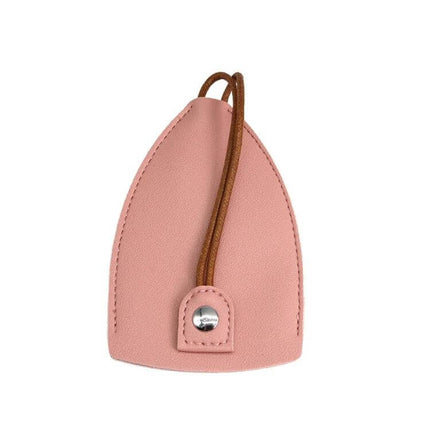 Pullout Personalized Ladies Car Key Bag Black For Home And Car Keys - compact pink PU pullout key organizer for home and car, lightweight travel key pouch