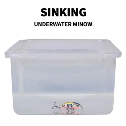 Proberos Sinking Minnow Lure Long Casting For Freshwater