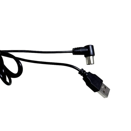 Antenna Signal Amplifier with Monitoring and Switch Indicators USB power cable and coax connector for boosting long-run TV reception