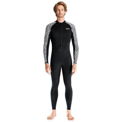 Unisex Quick-Dry UV Protection One-Piece Wetsuit for Surfing and Water Sports