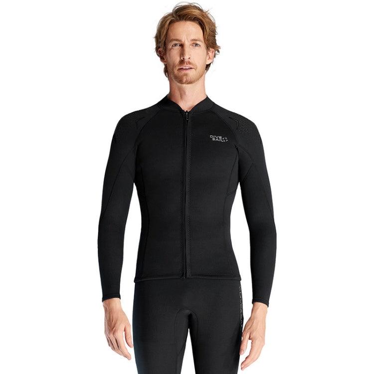 Neoprene Cold-Resistant One-Piece Wetsuit for Diving, Surfing, and Swimming