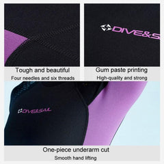 Men's & Women's 1.5mm Short Sleeve Neoprene Wetsuit for Surfing and Snorkeling