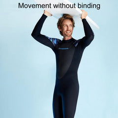 Men's 2mm Long Sleeve Wetsuit for Surfing and Snorkeling - DIVE & SAIL Winter Gear