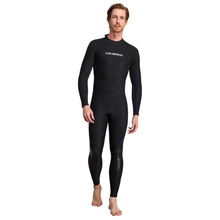 DIVE & SAIL 3mm Long Sleeve Thermal Wetsuit for Surfing, Snorkeling, and Winter Swimming