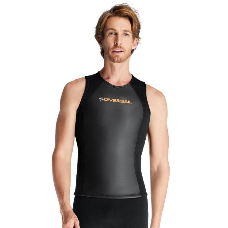 Unisex 2mm Sleeveless Wetsuit for Warm Water Surfing and Swimming