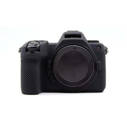 Silicone Protective Case for Nikon Z6III Camera in Various Colors — black silicone cover protecting camera body, slim durable flexible fit