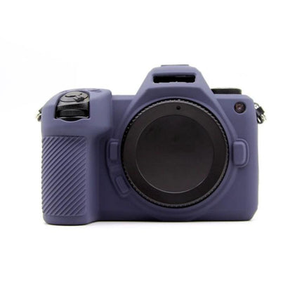 Silicone Protective Case for Nikon Z6III Camera in Various Colors - purple silicone camera cover protecting body