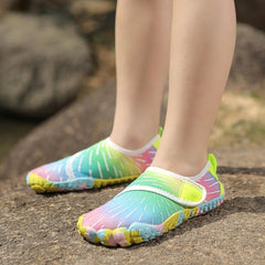 Chaussures de plage respirantes à séchage rapide pour enfants, chaussettes aquatiques, baskets de natation pieds nus