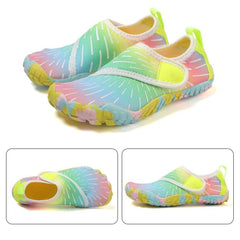 Kids Lightweight Quick-Dry Aqua Barefoot Swim Shoes for Beach Fun