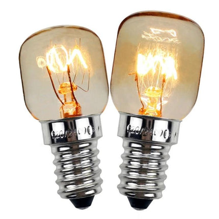 Durable Glass Oven Light Bulb for Daily Kitchen Tasks - E14 glass replacement bulb for ovens, warm filament light for monitoring baking