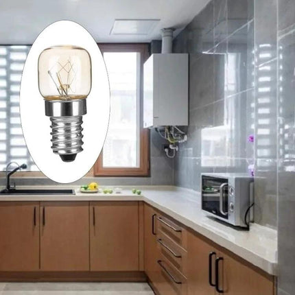 Durable Glass Oven Light Bulb for Daily Kitchen Tasks - E14 oven replacement bulb shown in modern kitchen
