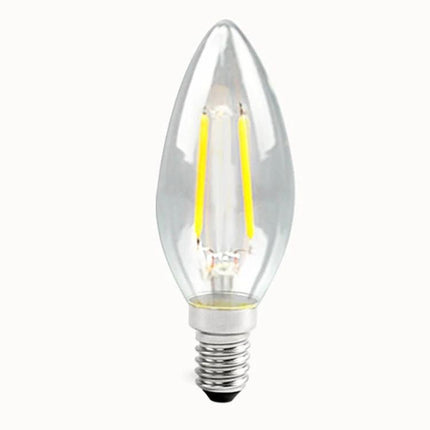 Vintage LED Chandelier Lights for Home Atmosphere Settings - clear anti-flicker LED filament bulb for vintage chandeliers