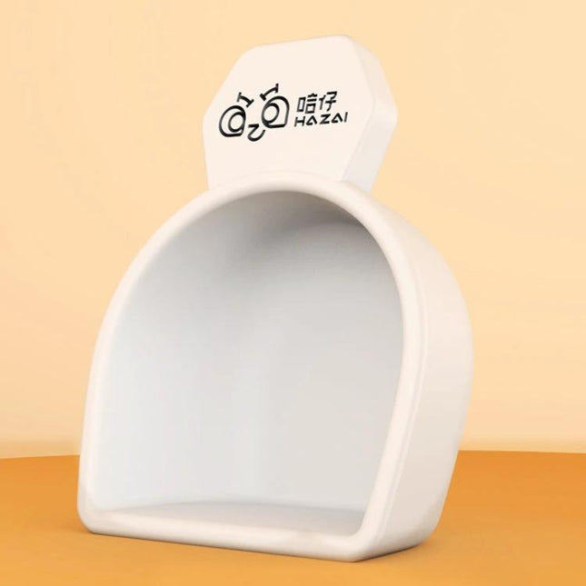 HAZAI Spoon for Keeping Pet Food Dry in Daily Use - white diatomaceous earth scoop and moisture absorber for pet food storage