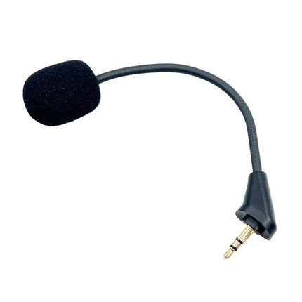 Kingston HyperX Compatible Microphone for Everyday Gaming Sessions detachable gooseneck replacement mic with foam windscreen and 3.5mm plug