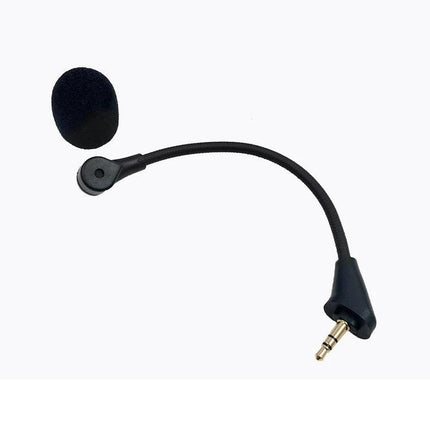 Kingston HyperX Compatible Microphone for Everyday Gaming Sessions – replacement boom mic with foam windscreen and 3.5mm plug