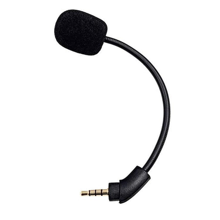 Kingston HyperX Compatible Microphone for Everyday Gaming Sessions – replacement boom mic with foam windscreen and 3.5mm connector