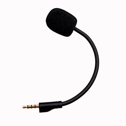 Kingston HyperX Compatible Microphone for Everyday Gaming Sessions – replacement boom mic with foam windscreen and 3.5mm plug