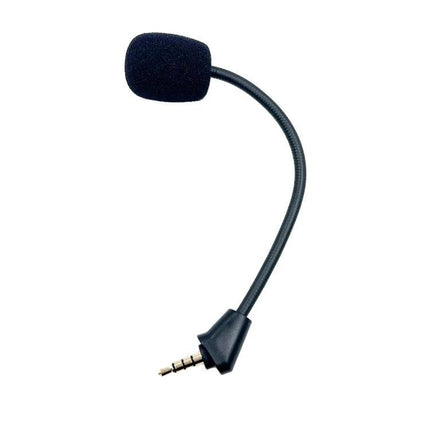 Kingston HyperX Compatible Microphone for Everyday Gaming Sessions detachable boom mic with foam windscreen and 3.5mm plug for quick headset replacement