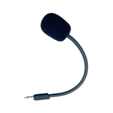 Kingston HyperX Compatible Microphone for Everyday Gaming Sessions - replacement headset boom mic with foam windscreen