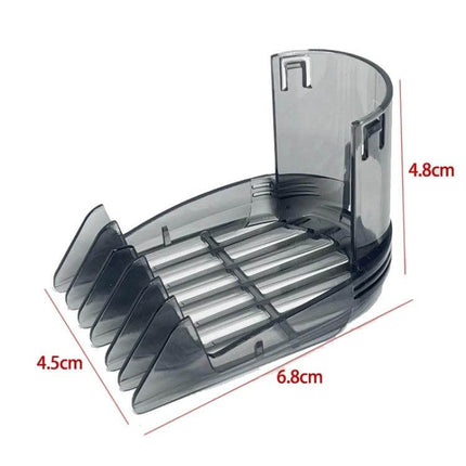 Limit Comb for Philips Hair Clipper Durable Plastic clip-on guard, durable impact-resistant plastic, 4.8x6.8x4.5cm for even trims