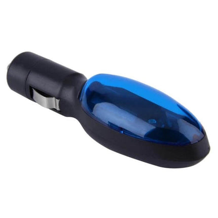Portable Car Fuel Saver Gas Economizer Plug for Daily Use - compact blue plug-in 12V device for smoother throttle and steadier acceleration