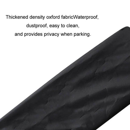 Waterproof Dustproof Oxford Cloth License Plate Protector black thickened oxford fabric cover for privacy, easy-clean dust and water shield