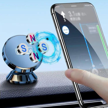 BaiLe Magnetic Car Phone Holder Universal Dashboard Mount | Syndmart