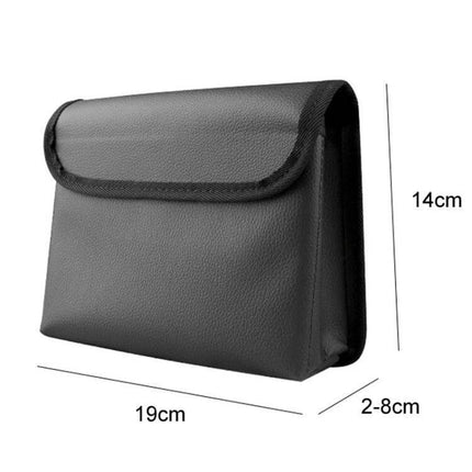 Leather Car Folding Trash Can for Seatback Storage compact black leather foldable car trash bin with flap 19x14x2-8cm