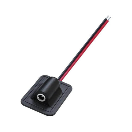 Sewing Wire Charging Cable For Protective Heating Equipment with nickel-plated jack and silicone-insulated copper wires for heated clothing and gloves