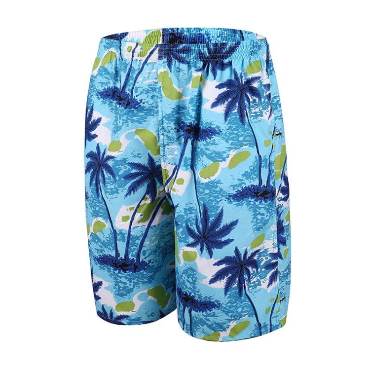 Quick-Dry Printed Swim Shorts for Men - Lightweight Casual Beach Trunks