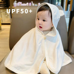 UPF50+ Toddler Sun Protection Cloak - Lightweight, Breathable Summer Jacket