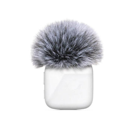 DJI Mic Mini Transmitter for Everyday Audio Recording - ultra-light 10g compact transmitter with furry windscreen for vlogs and interviews