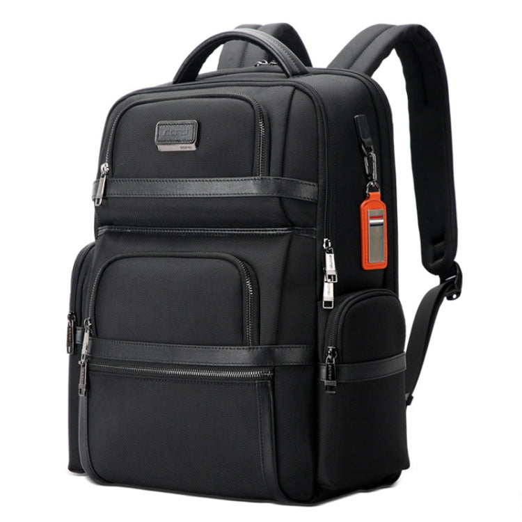 Bopai 61-121601 Large Capacity Waterproof Business Laptop Backpack With USB+Type-C Port