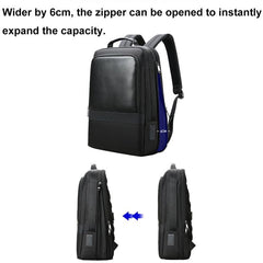 Mochila para computadora portátil de gran capacidad para viajes de negocios Bopai 61-26111 con puerto USB + tipo C