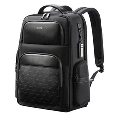 Mochila para computadora portátil de negocios de gran capacidad impermeable Bopai 61-91911 con puerto USB + tipo C