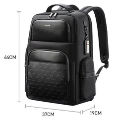 Mochila para computadora portátil de negocios de gran capacidad impermeable Bopai 61-91911 con puerto USB + tipo C