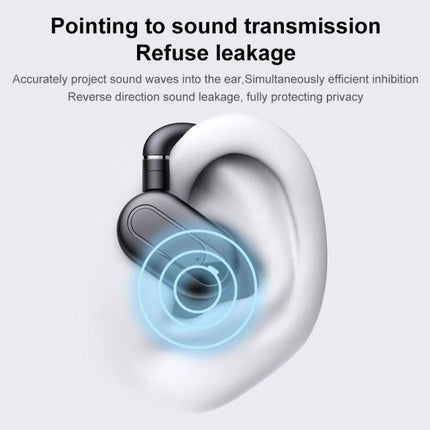 Open Fit Bluetooth Earphones With Case For Commuting slim open-fit earbuds in ear with compact charging case for commuting