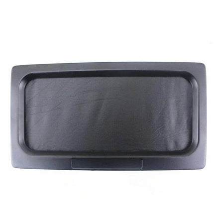 Concealed EU Standard Motorcycle License Plate Roller Shutter black iron concealed roller for parking and theft protection