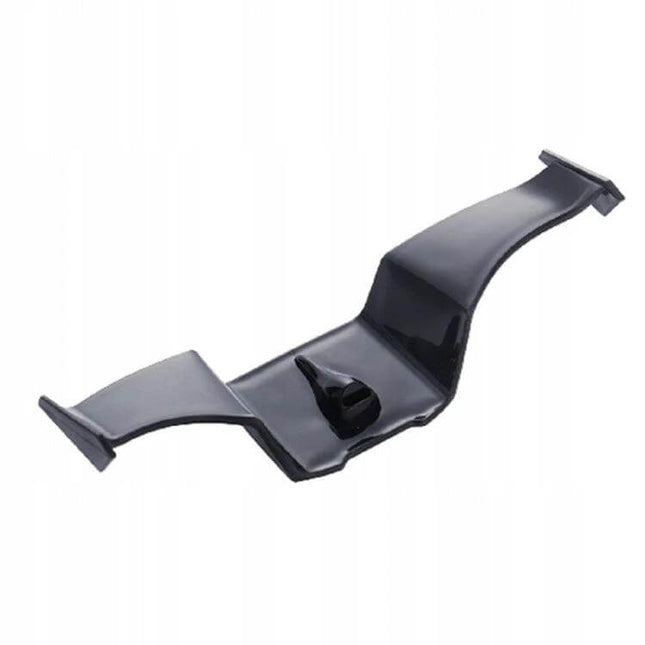 Adhesive Car Mini Rear Wing Decorative Sticker for Easy Application - black PP mini rear spoiler decal for sedans hatchbacks SUVs