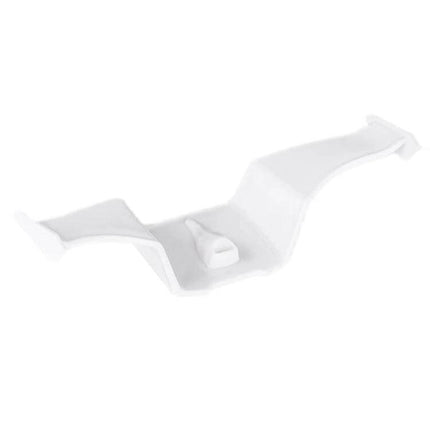 Adhesive Car Mini Rear Wing Decorative Sticker for Easy Application — white PP mini rear spoiler decal for sedans hatchbacks SUVs