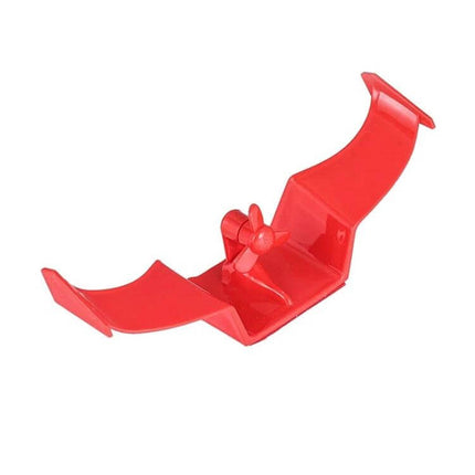 Adhesive Car Mini Rear Wing Decorative Sticker for Easy Application red PP mini wing applied to sedan hatchback SUV giving sporty look