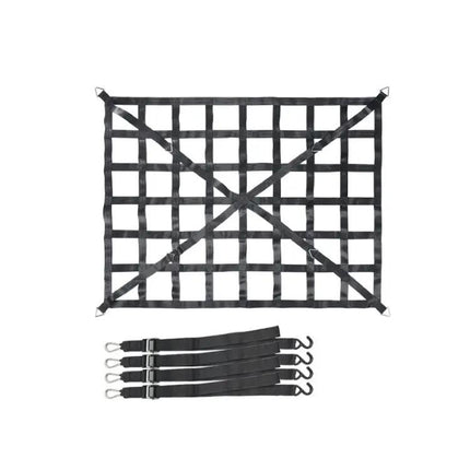 Truck Bed Cargo Net 127x106cm For Everyday Pickup Use
