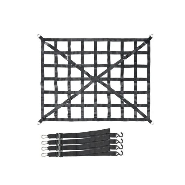 Truck Bed Cargo Net 127x106cm For Everyday Pickup Use