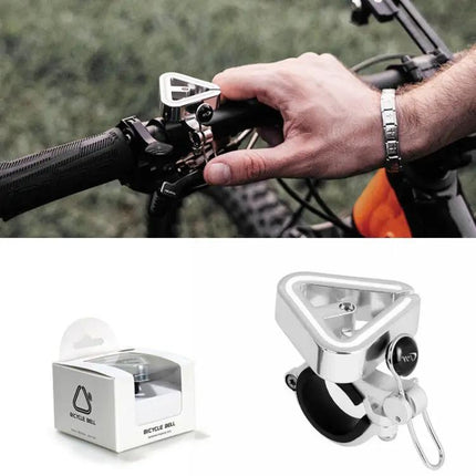 Copper Triangle Mountain Bike Bell For Clear Trail Alerts